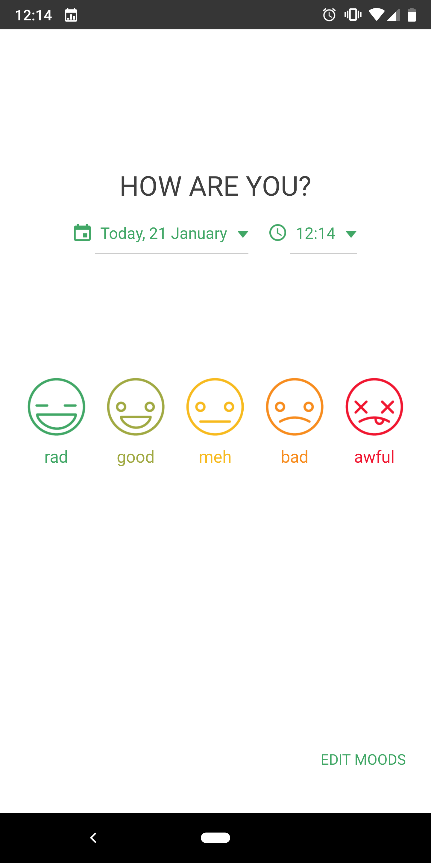 Review of daylio a mood tracker and micro diary app cinnamon sunrise